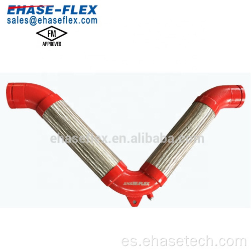 Sísmico Fire Loop V Flex para tubería